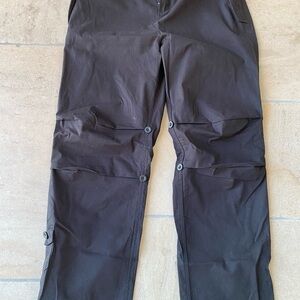 Women's Versatile Black Cargo Pants